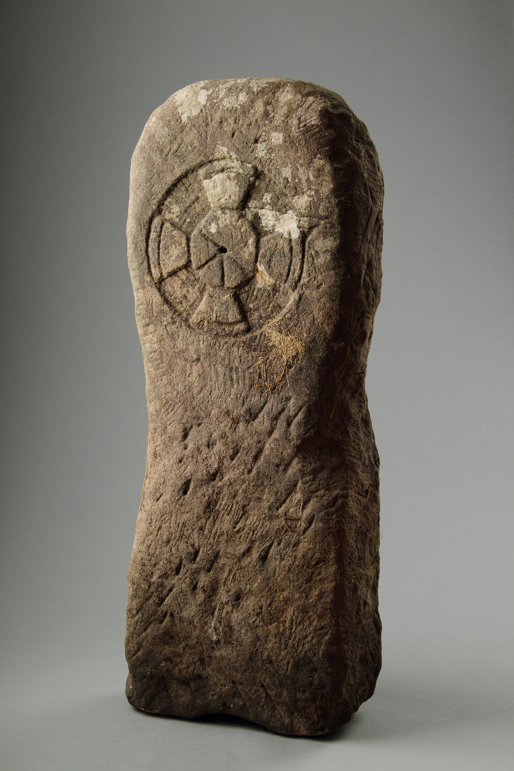 Rare Anglo-Saxon / Celtic Early Christian Cross Marked Stone Slab